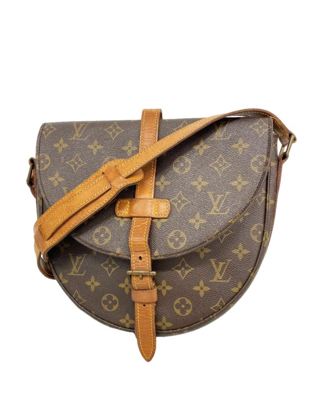 Louis Vuitton Shoulder Bag Monogram Chantilly GM Brown
